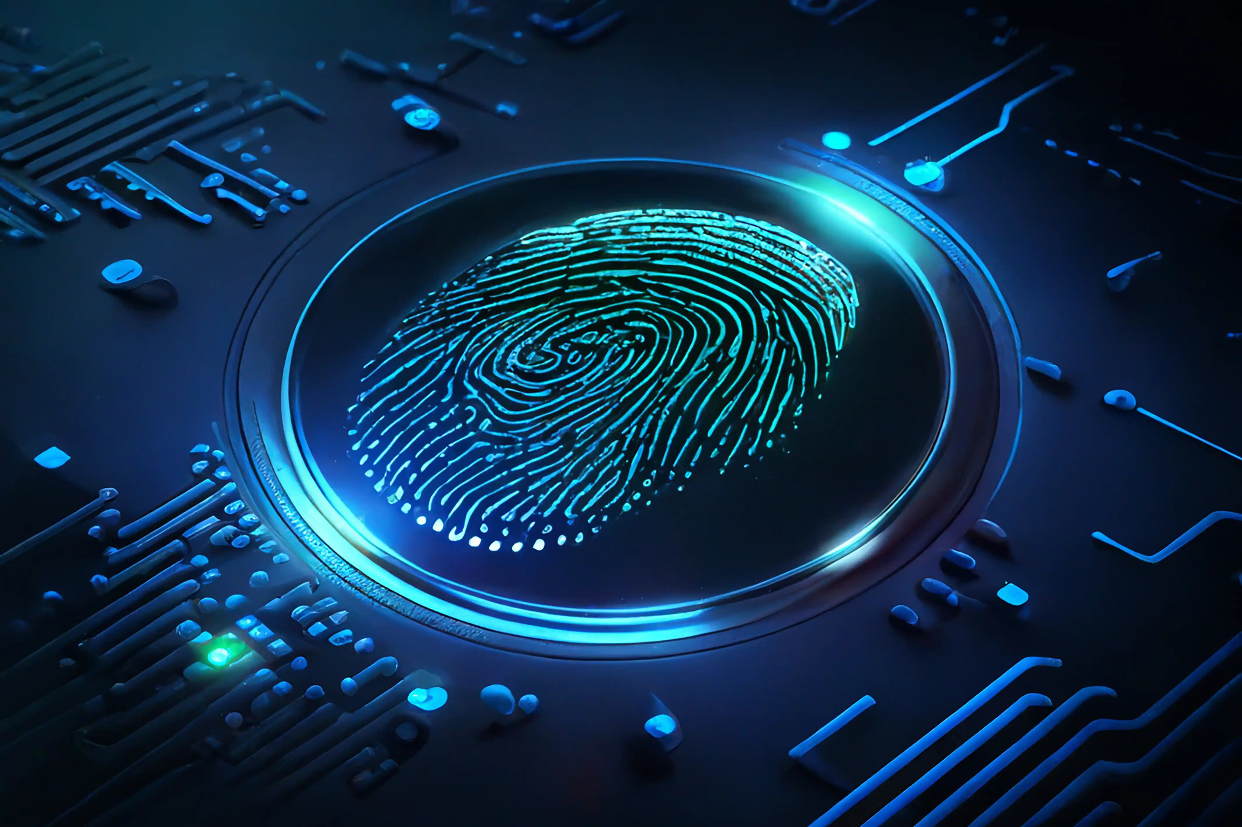 Live Scan fingerprint capture station